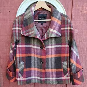 Talbots Plaid Jacket